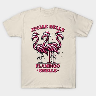 Christmas Flamingo T-Shirt